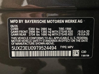 2026 BMW X5 xDrive40i Sports Activity Vehicle