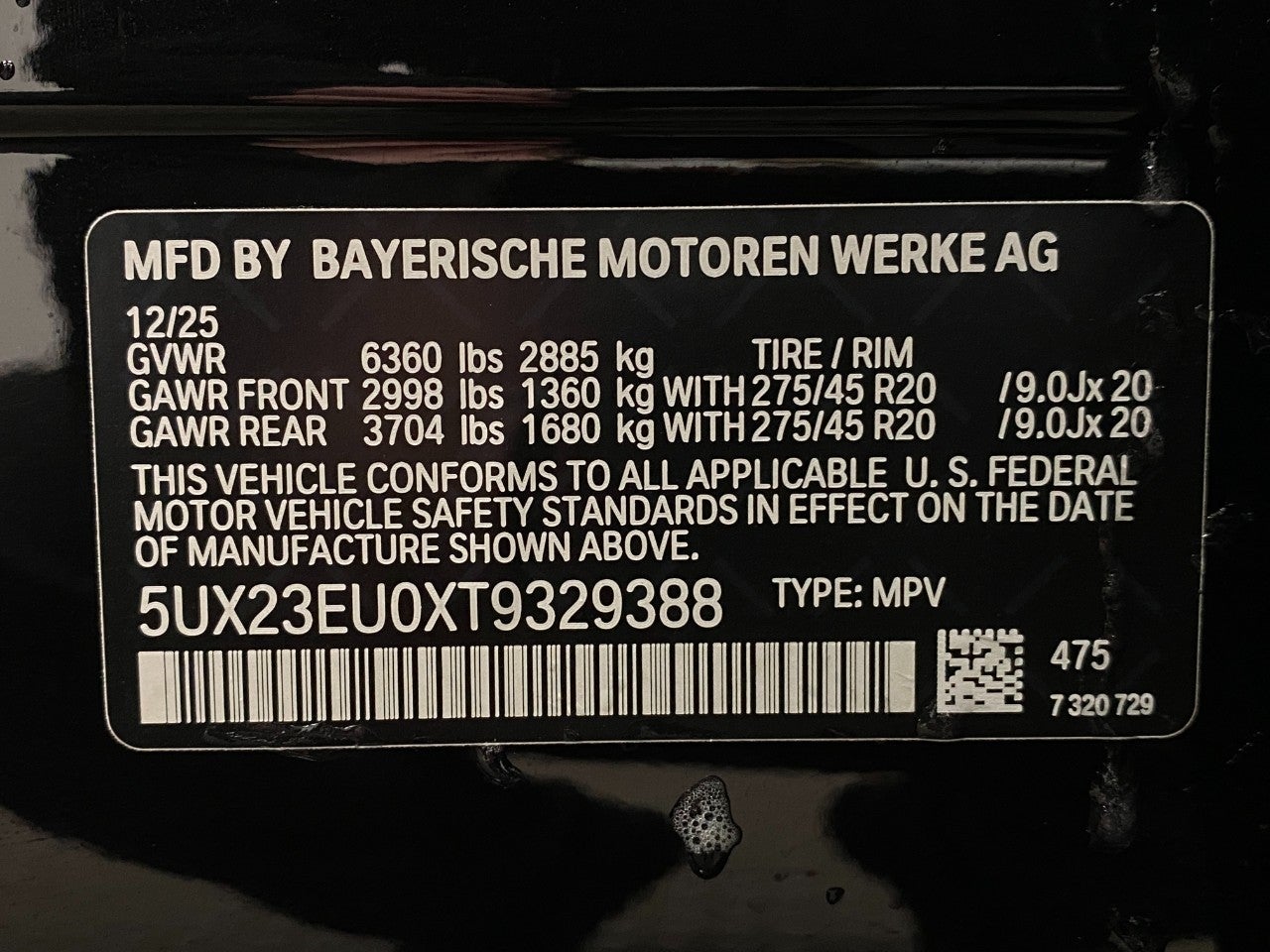 2026 BMW X5 xDrive40i Sports Activity Vehicle