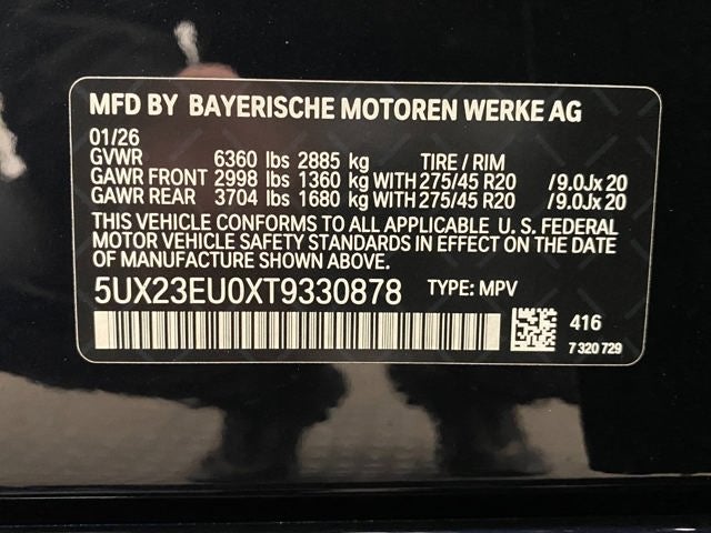 2026 BMW X5 xDrive40i Sports Activity Vehicle