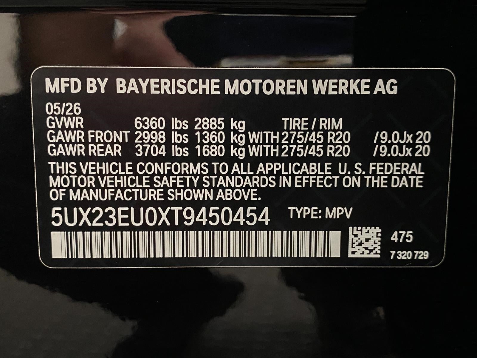 2026 BMW X5 xDrive40i Sports Activity Vehicle