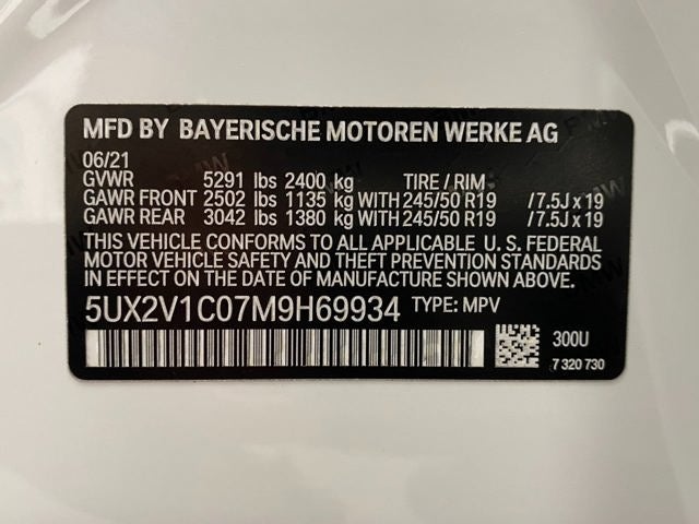 2021 BMW X4 xDrive xDrive30i Sports Activity Coupe