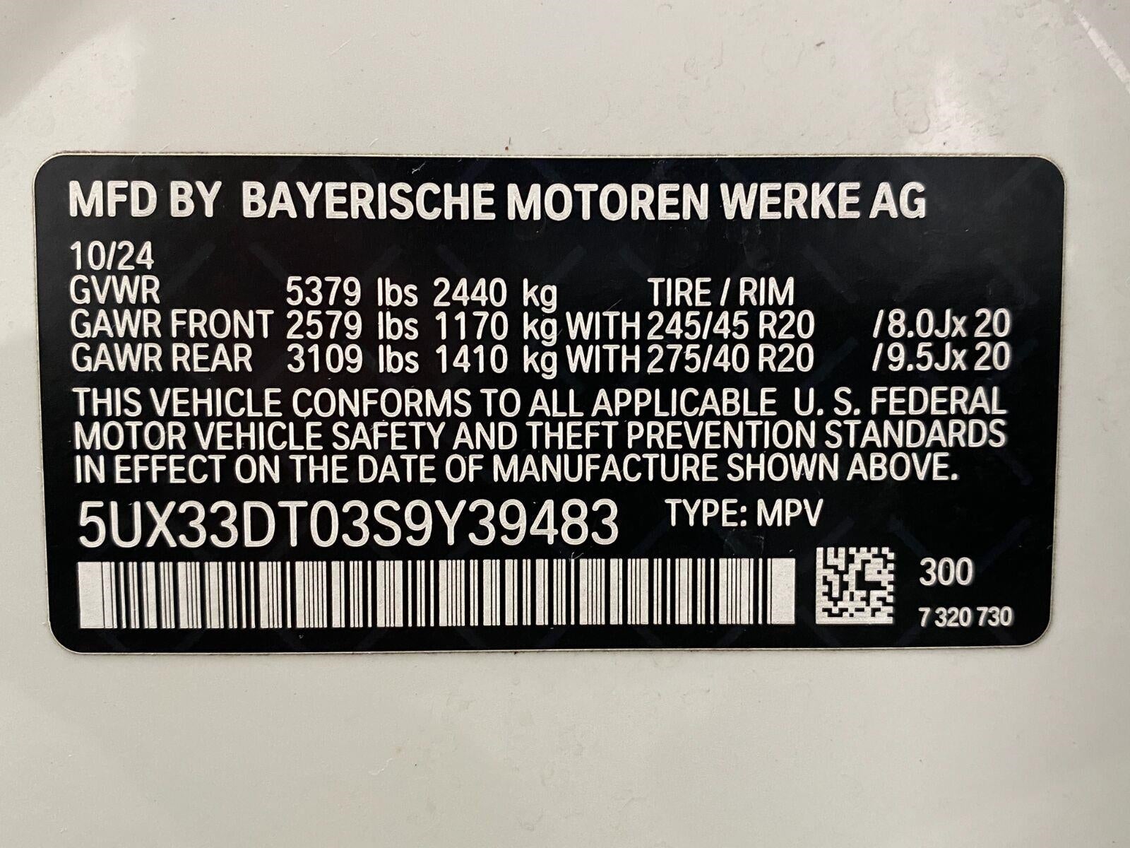 2025 BMW X4 xDrive xDrive30i Sports Activity Coupe