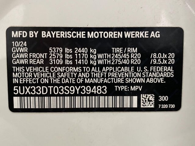 2025 BMW X4 xDrive xDrive30i Sports Activity Coupe