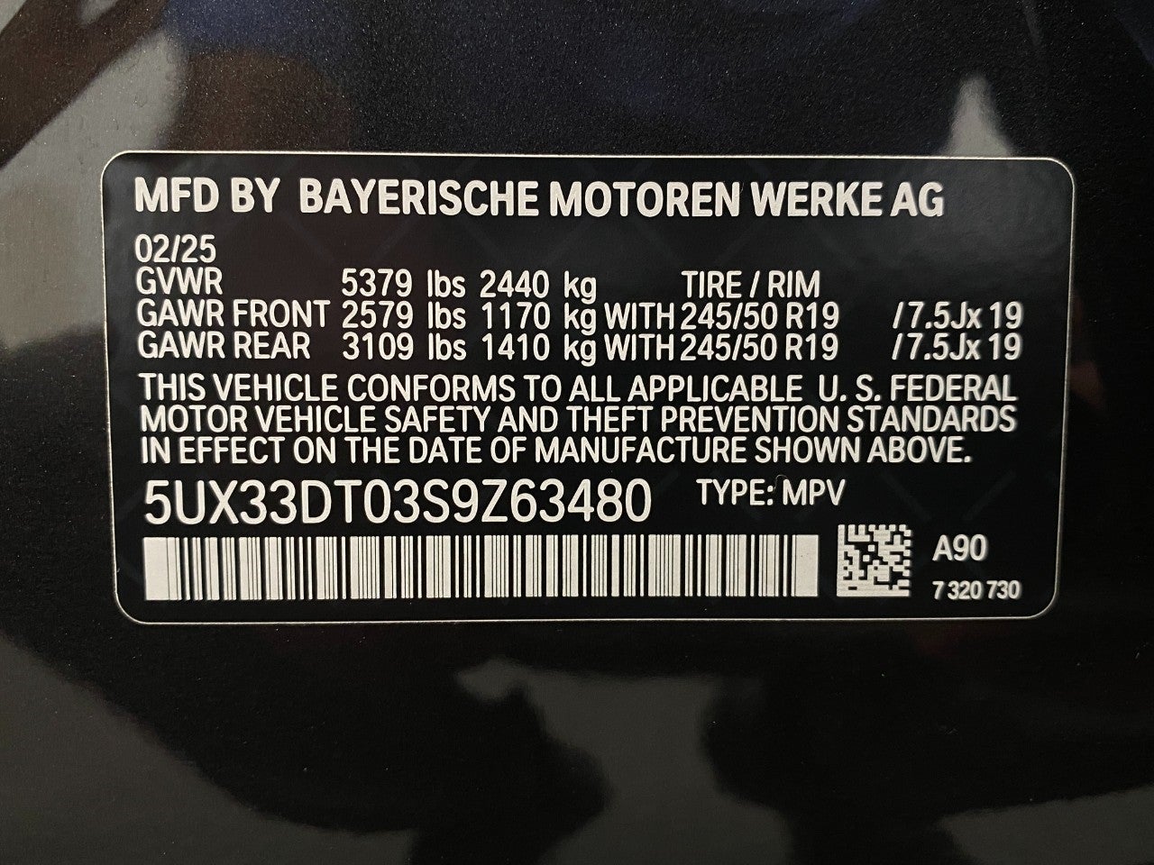 2025 BMW X4 xDrive xDrive30i Sports Activity Coupe