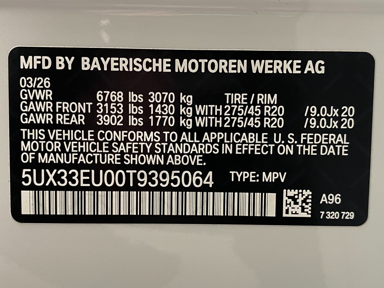 2026 BMW X5 M60i Sports Activity Vehicle