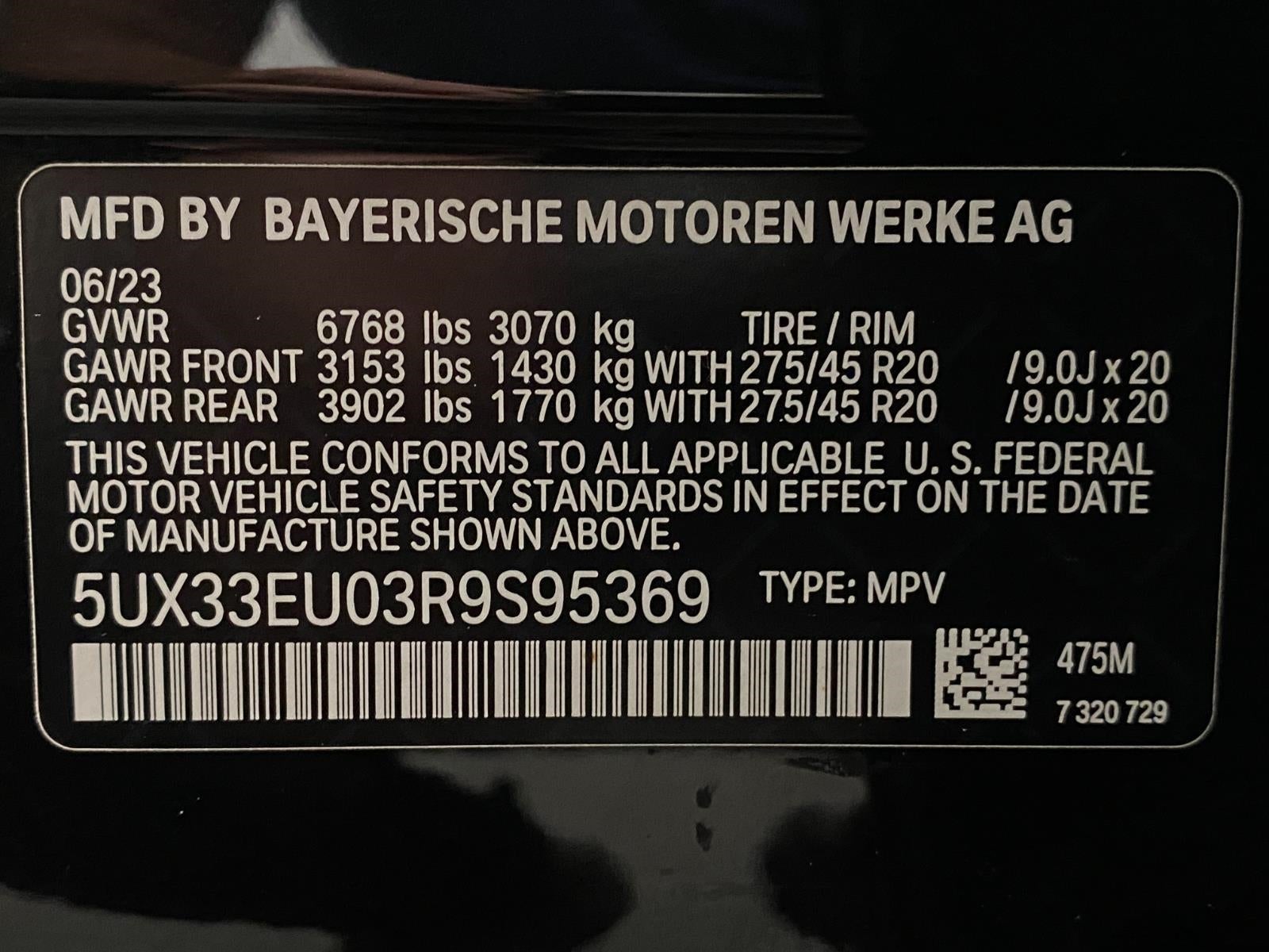 2024 BMW X5 M60i Sports Activity Vehicle