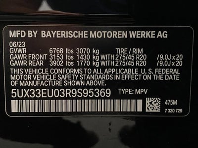2024 BMW X5 M60i Sports Activity Vehicle