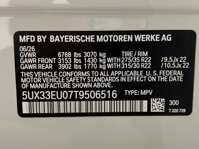 2026 BMW X5 M60i Sports Activity Vehicle