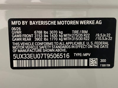 2026 BMW X5 M60i Sports Activity Vehicle