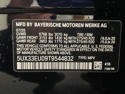 2026 BMW X5 M60i Sports Activity Vehicle