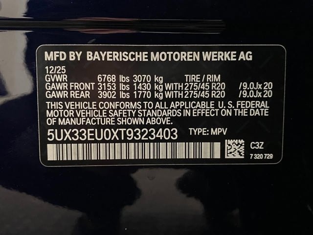 2026 BMW X5 M60i Sports Activity Vehicle