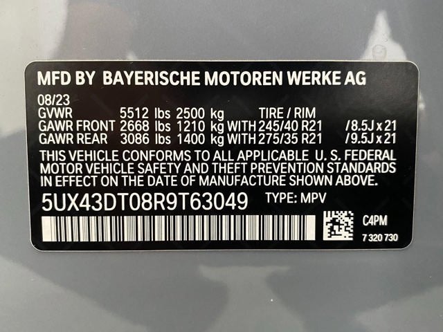 2024 BMW X4 M40i Sports Activity Coupe