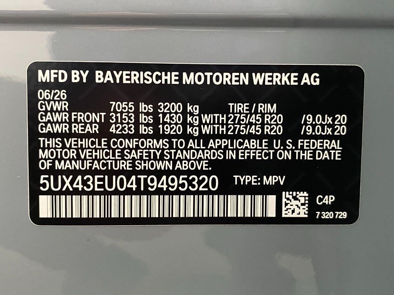 2026 BMW X5 xDrive50e Plug-In Hybrid