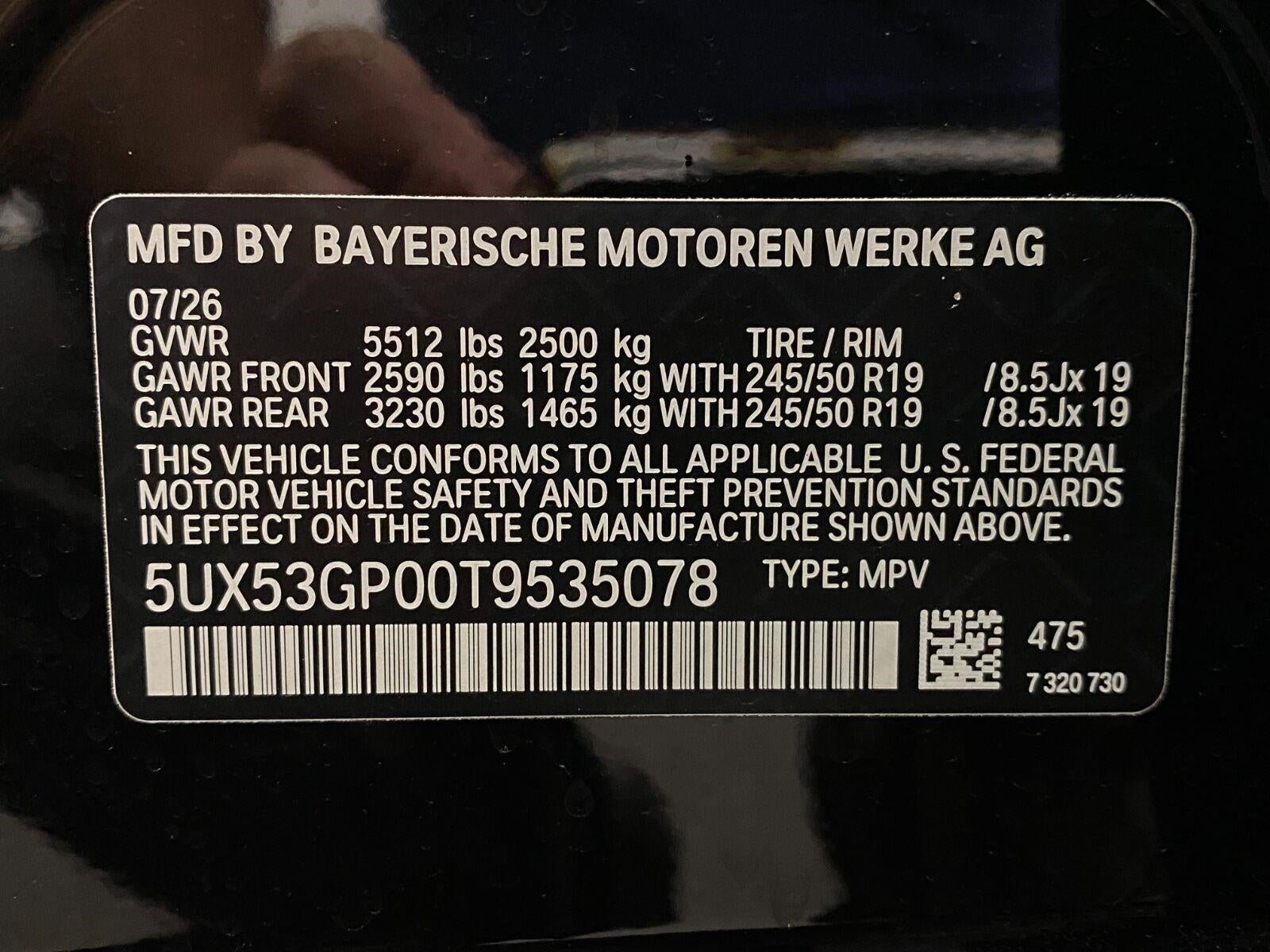 2026 BMW X3 30 xDrive Sports Activity Vehicle