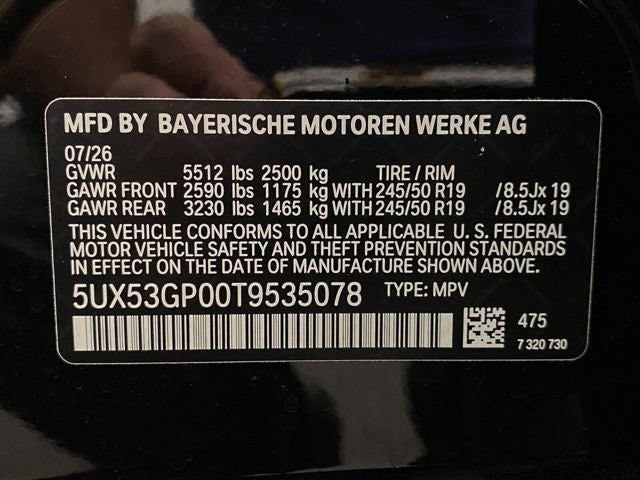 2026 BMW X3 30 xDrive Sports Activity Vehicle