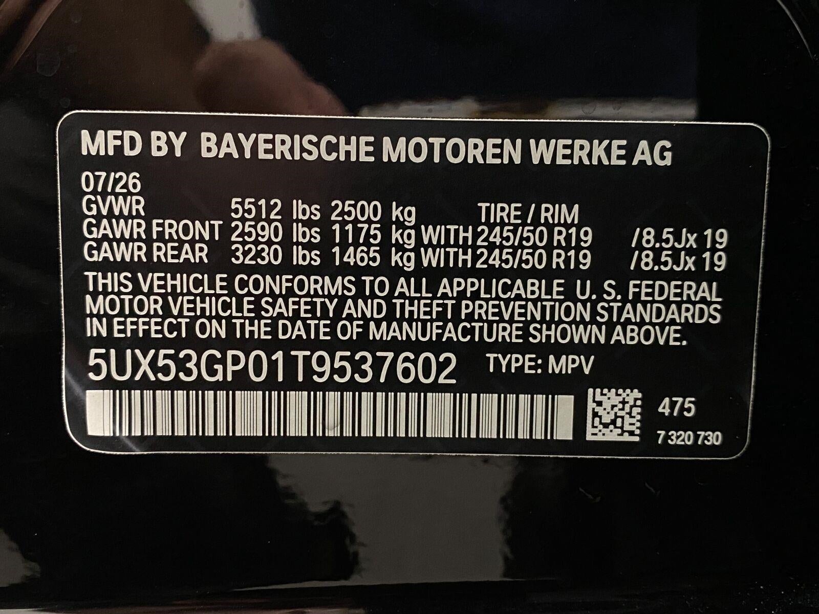 2026 BMW X3 30 xDrive Sports Activity Vehicle