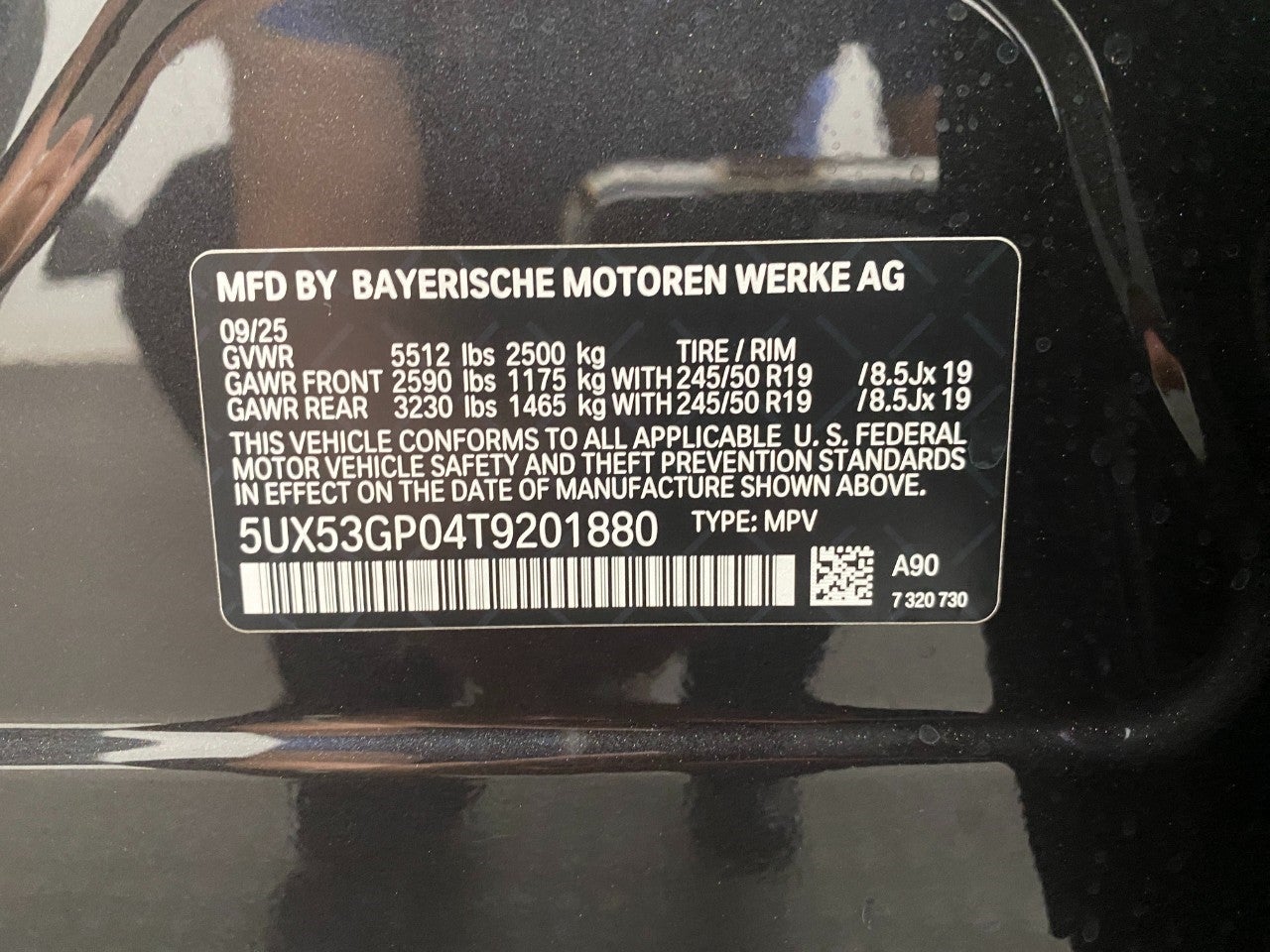 2026 BMW X3 30 xDrive Sports Activity Vehicle