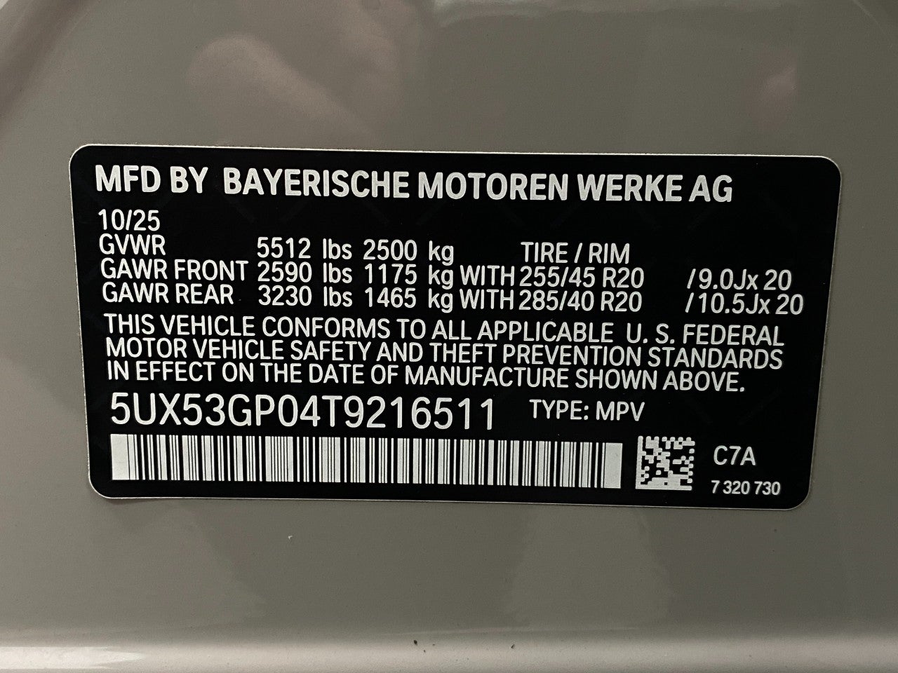 2026 BMW X3 30 xDrive Sports Activity Vehicle