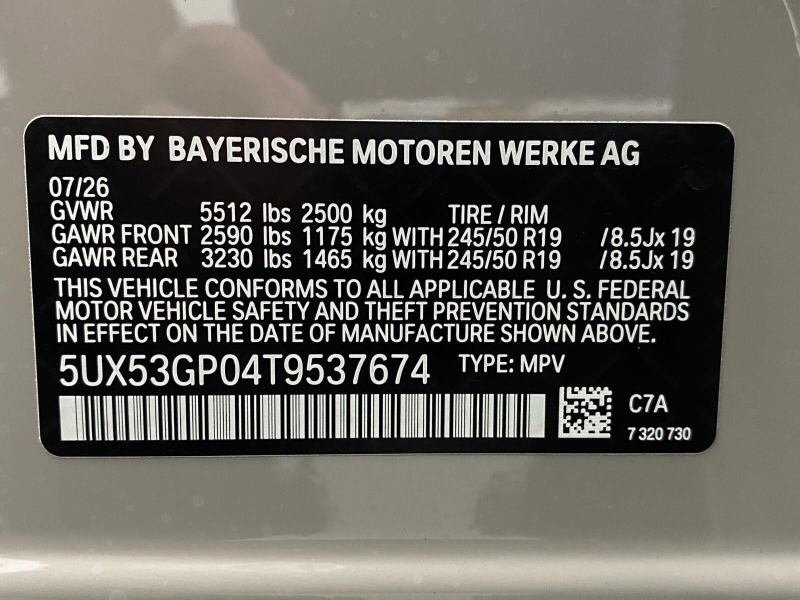 2026 BMW X3 30 xDrive Sports Activity Vehicle