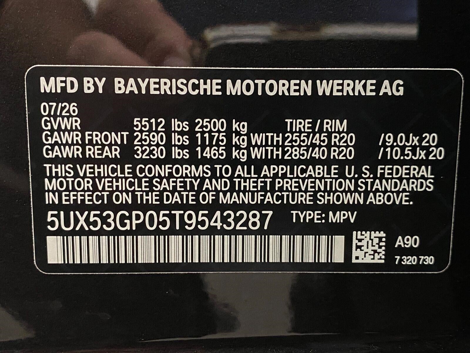 2026 BMW X3 30 xDrive Sports Activity Vehicle