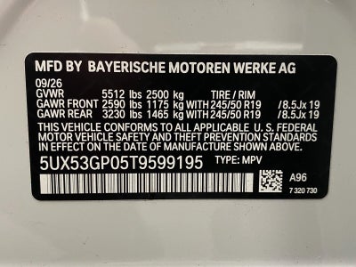 2026 BMW X3 30 xDrive Sports Activity Vehicle