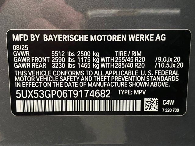 2026 BMW X3 30 xDrive Sports Activity Vehicle
