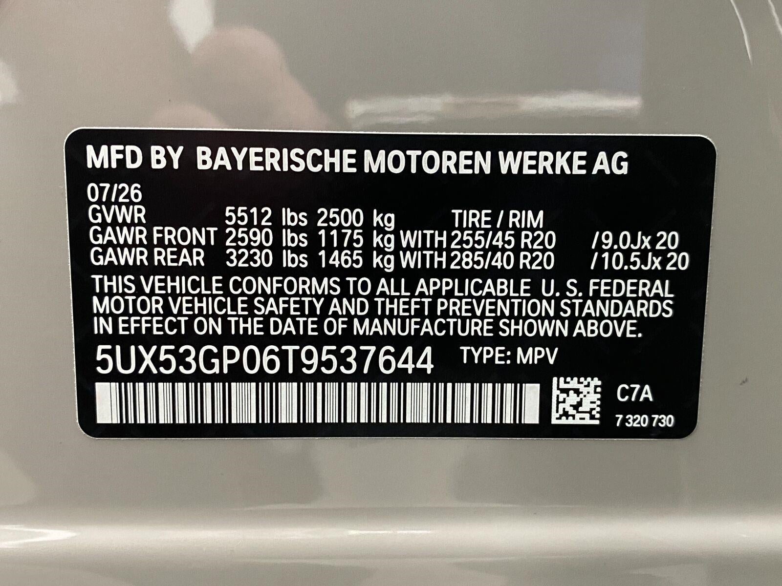 2026 BMW X3 30 xDrive Sports Activity Vehicle