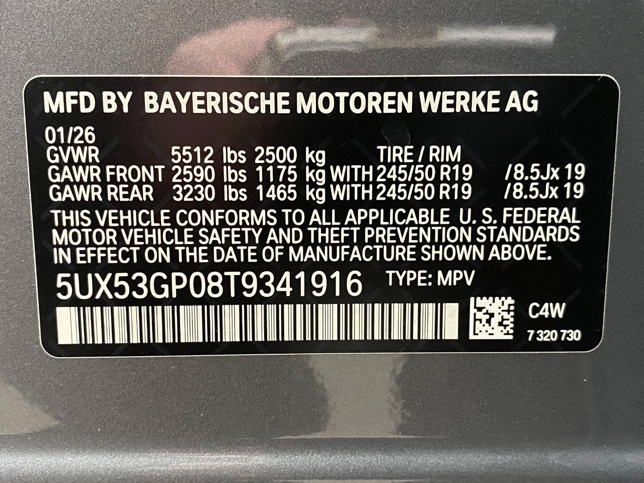 2026 BMW X3 30 xDrive Sports Activity Vehicle