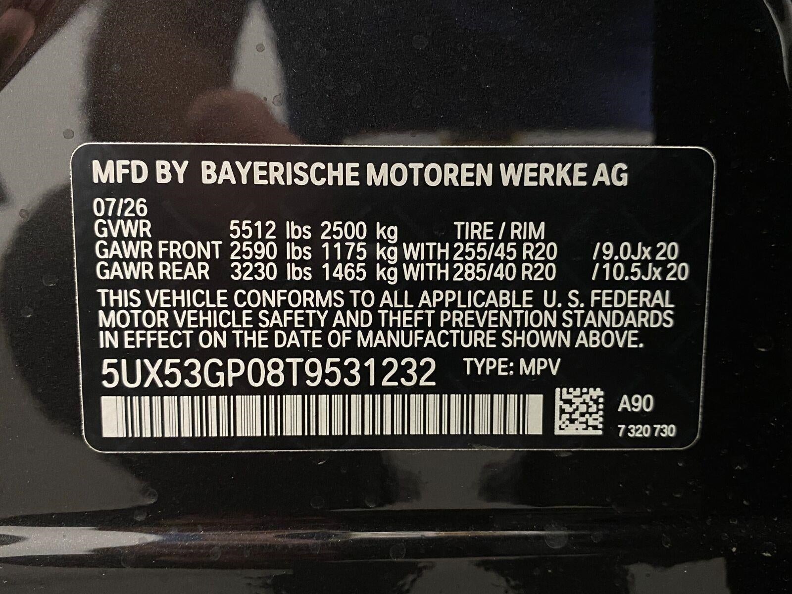 2026 BMW X3 30 xDrive Sports Activity Vehicle