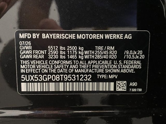 2026 BMW X3 30 xDrive Sports Activity Vehicle