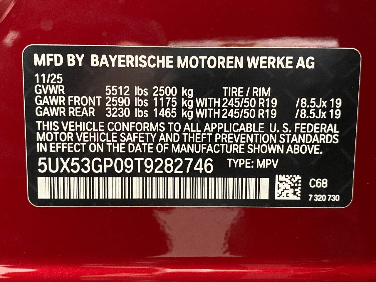 2026 BMW X3 30 xDrive Sports Activity Vehicle