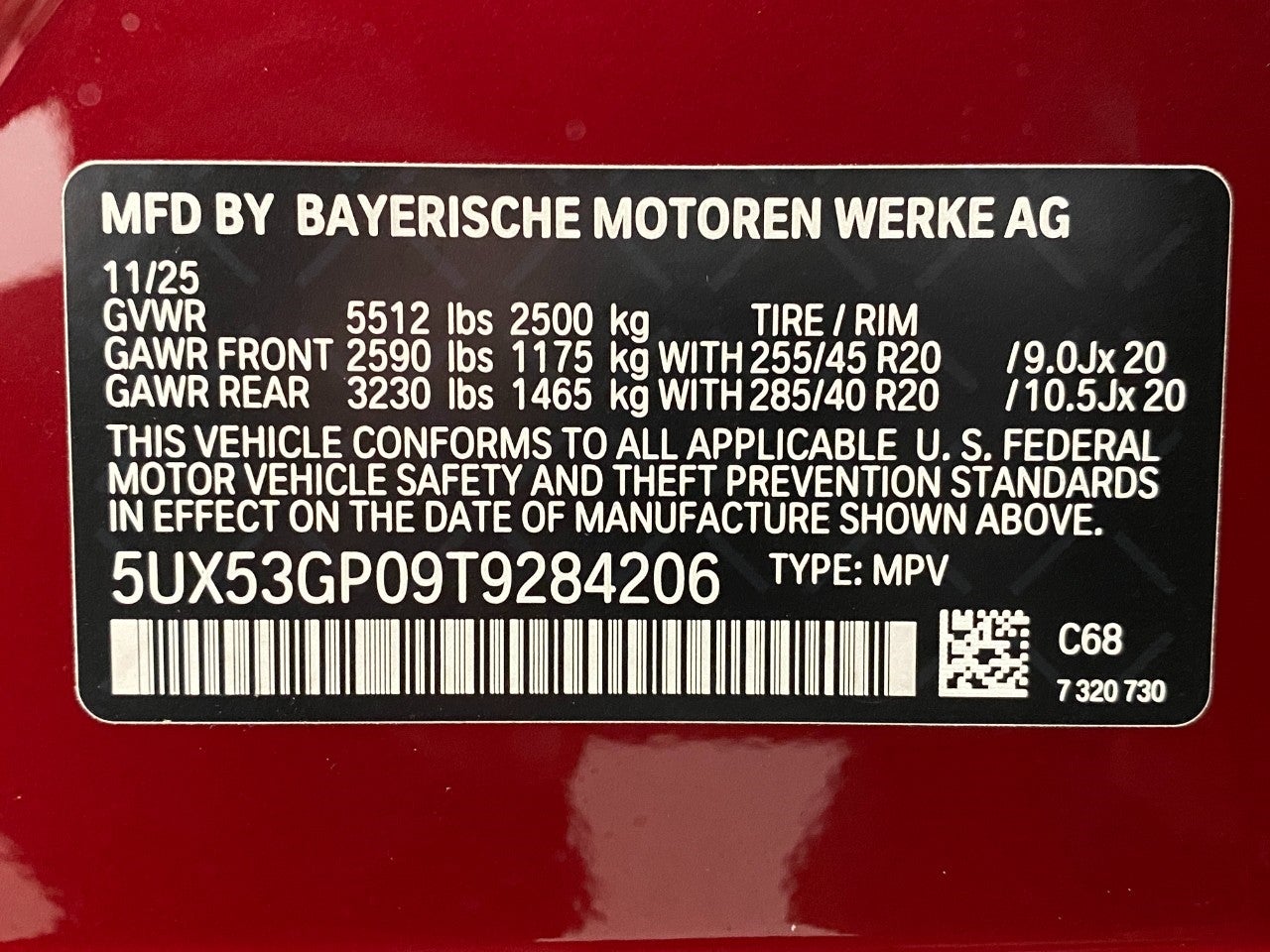 2026 BMW X3 30 xDrive Sports Activity Vehicle