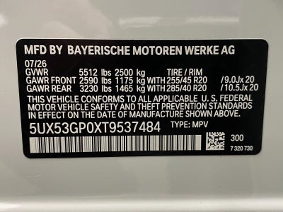 2026 BMW X3 30 xDrive Sports Activity Vehicle