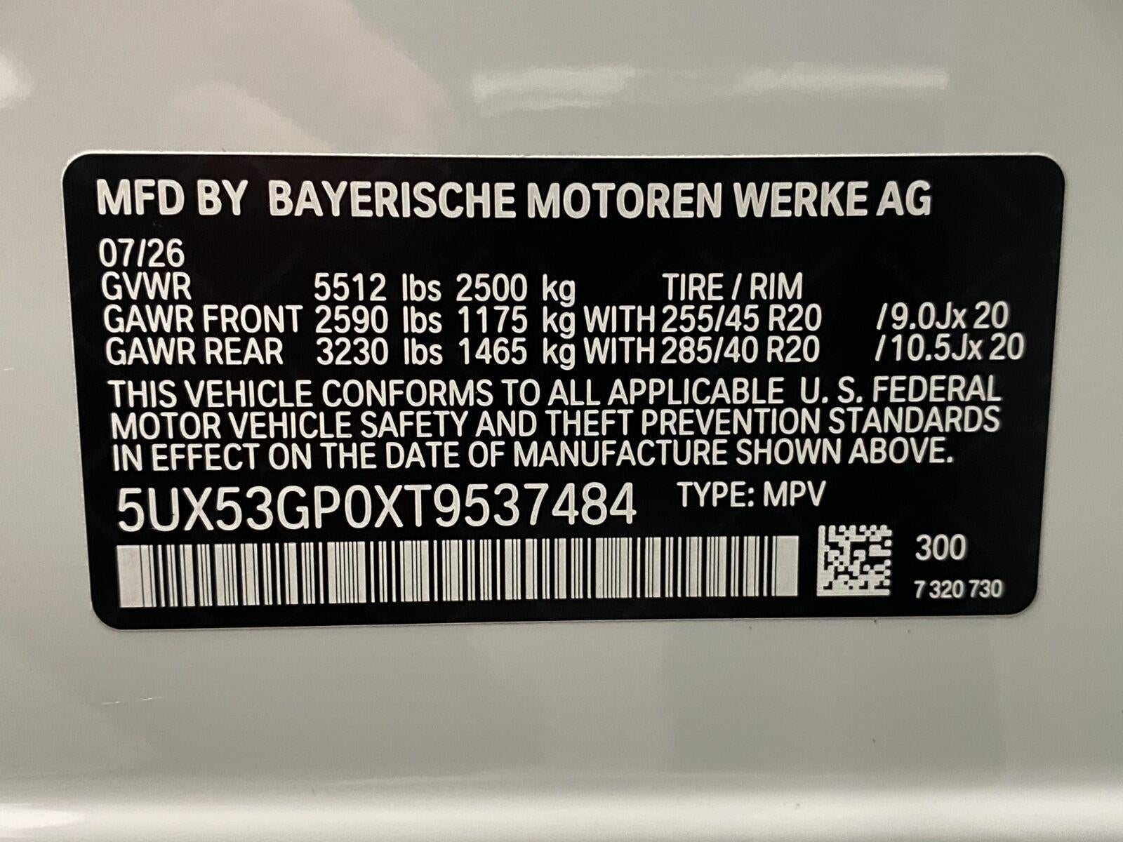 2026 BMW X3 30 xDrive Sports Activity Vehicle