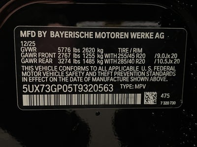 2026 BMW X3 M50 xDrive Sports Activity Vehicle