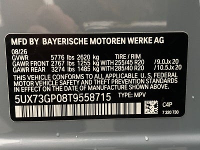 2026 BMW X3 M50 xDrive Sports Activity Vehicle