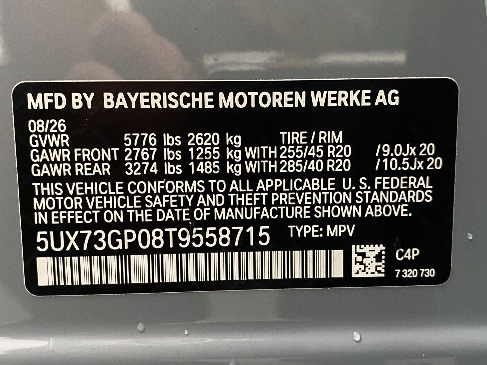 2026 BMW X3 M50 xDrive Sports Activity Vehicle