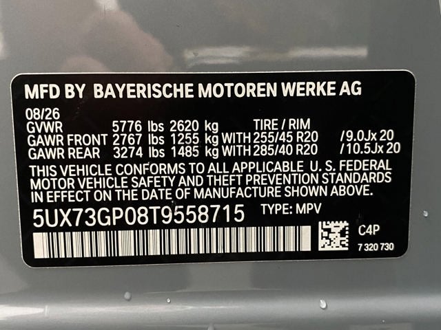 2026 BMW X3 M50 xDrive Sports Activity Vehicle