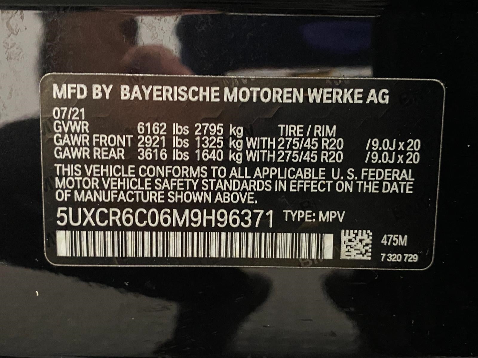 2021 BMW X5 xDrive40i Sports Activity Vehicle