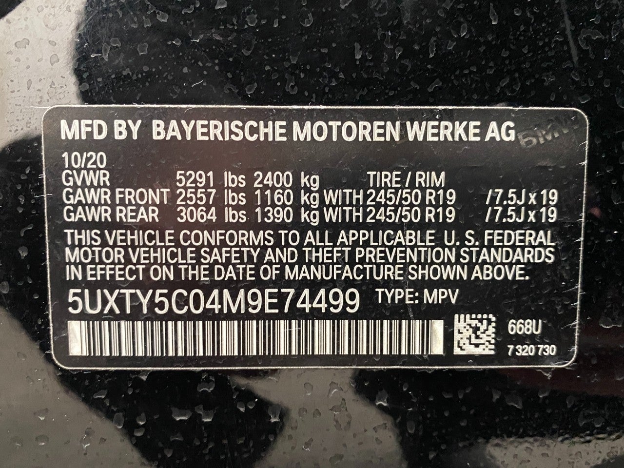 2021 BMW X3 xDrive30i Sports Activity Vehicle