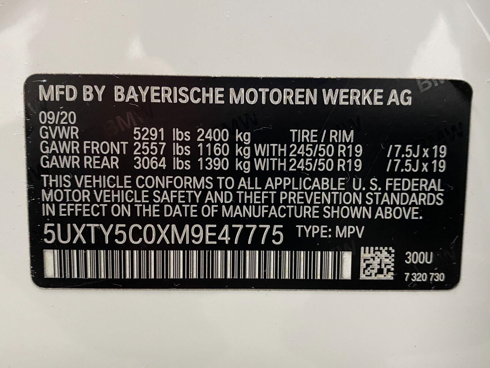 2021 BMW X3 xDrive30i Sports Activity Vehicle
