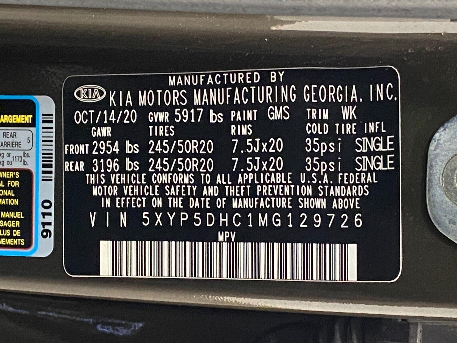 2021 Kia Telluride SX AWD
