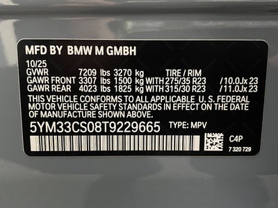 2026 BMW XM Label Sports Activity Vehicle