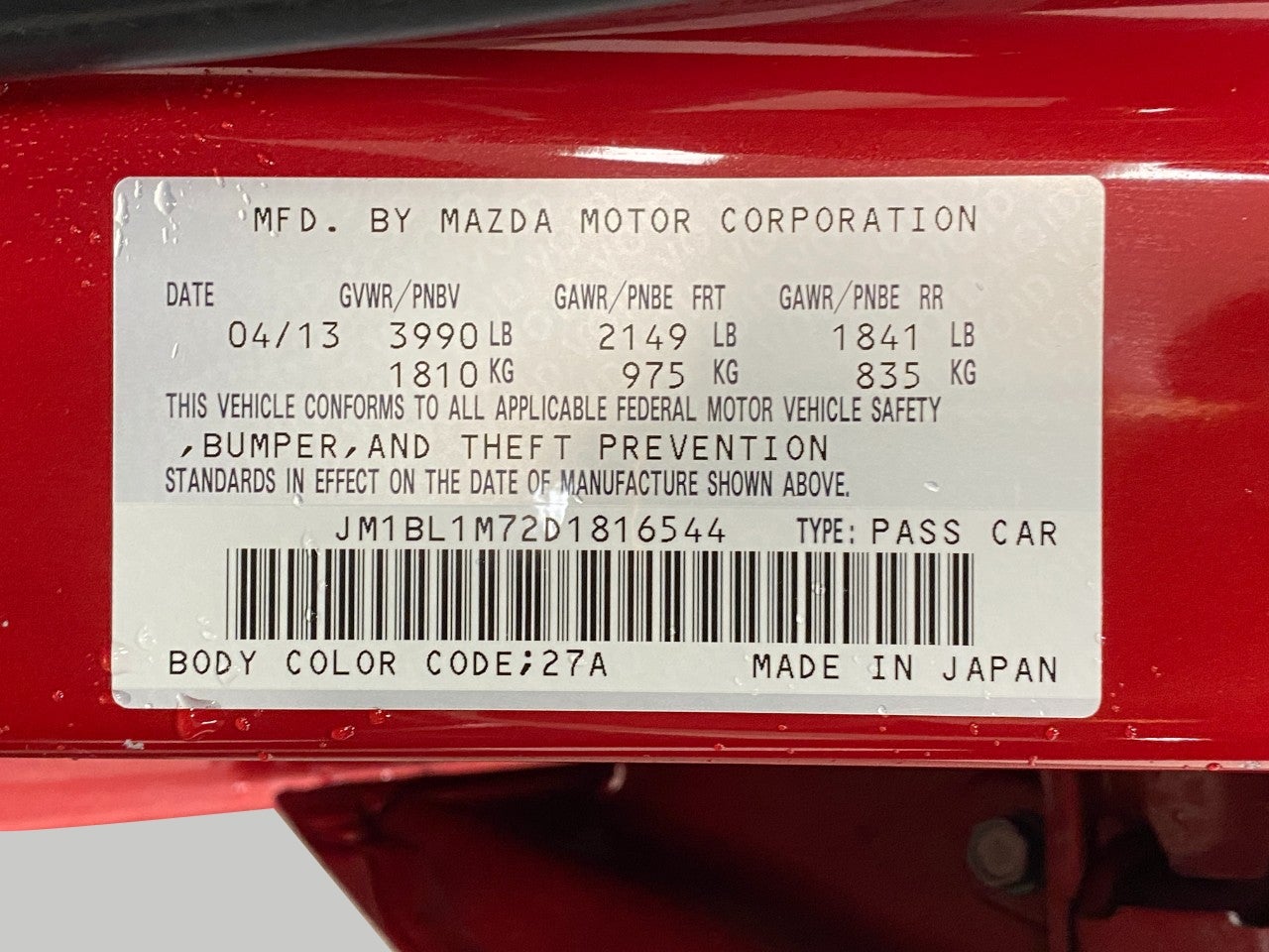 2013 Mazda Mazda3 5dr HB Auto i Grand Touring