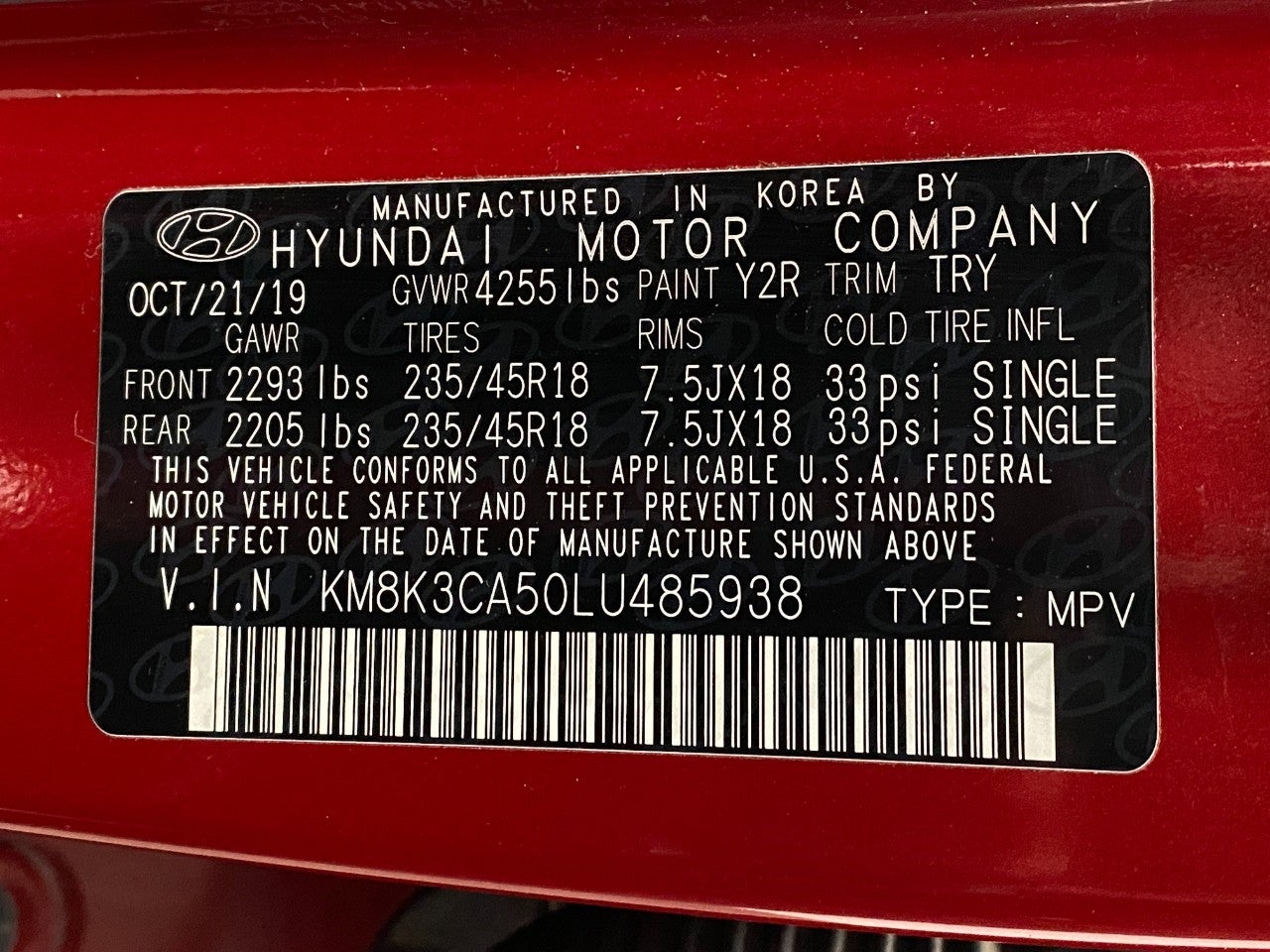 2020 Hyundai Kona Limited DCT AWD