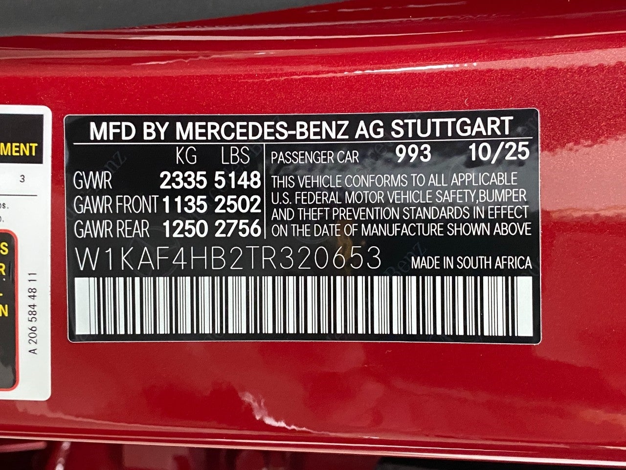 2026 Mercedes-Benz C-Class C 300 4MATIC® Sedan