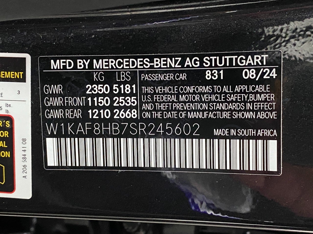 2025 Mercedes-Benz C-Class AMG® C 43 4MATIC® Sedan