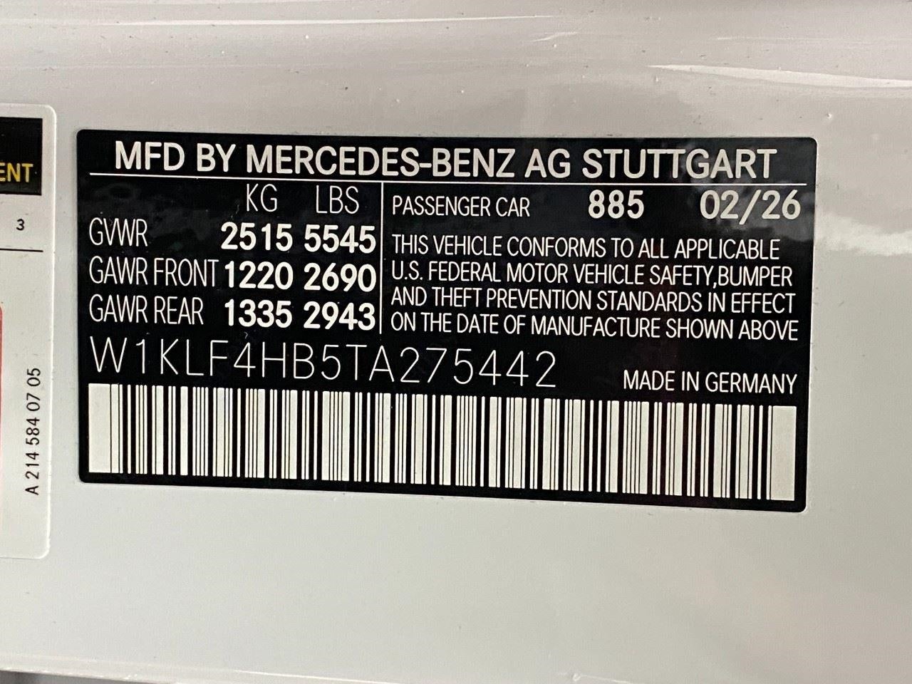 2026 Mercedes-Benz E-Class E 350 4MATIC® Sedan