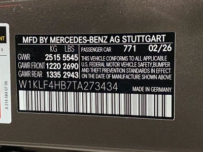 2026 Mercedes-Benz E-Class E 350 4MATIC® Sedan