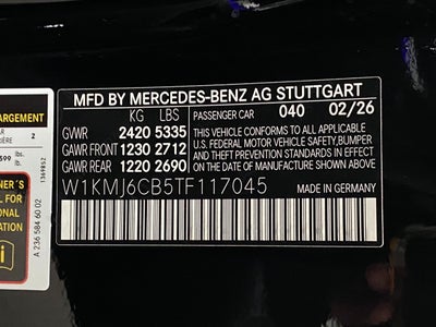 2026 Mercedes-Benz CLE AMG® CLE 53 4MATIC®+ Coupe